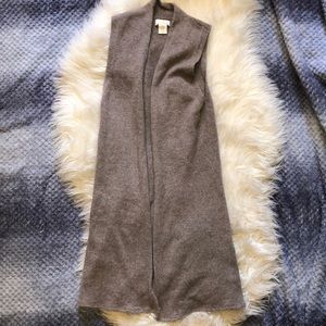 St. Tropez west cashmere sweater vest